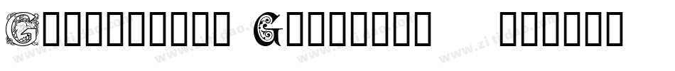 Ornamental Initials Y字体转换